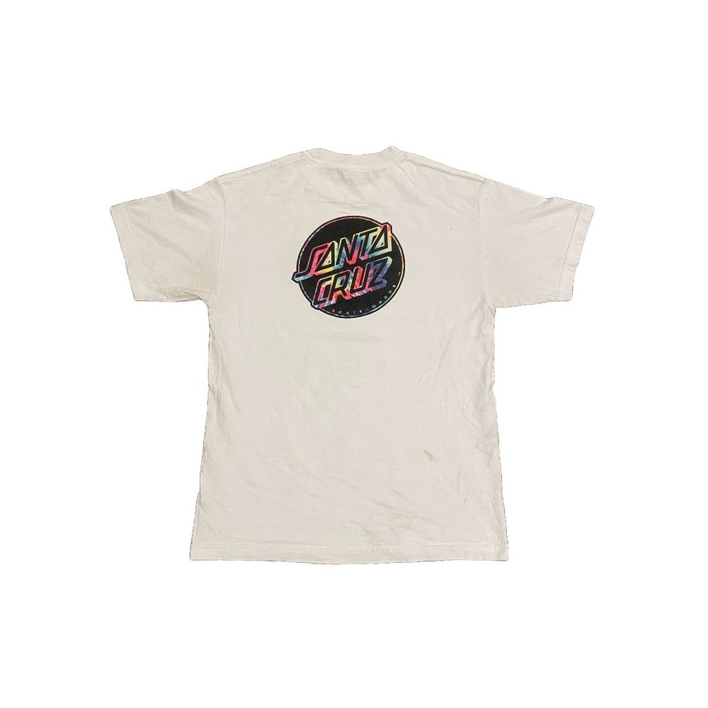 Rare Santa Cruz Tie Dye T shirt Summer Skating Tee Mullet Medium